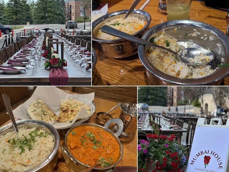Food and dining at Mumbai House Salt Lake City